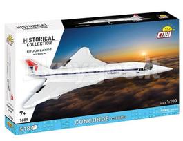 Concorde G-BBDG konstruktoriaus rinkinys – 518 detalių