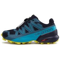 Salomon Speedcross 5 Outdoor Sports Shock Absorbing Non-Slip Durable Low-Top Running Shoes Men sneaker Dark-Blue L41461500 41⅓