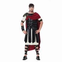 Halloween Roman Warrior Cosplay Outfit With Spandex Mix Material For Stage Shows And Parties XXL