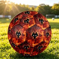 Wolverhampton Wanderers Futbolo Spausdintas Dydis 5 Futbolo Kamuolys, Neslystantis Suaugusiųjų Rungtynių Futbolo Suvenyras Futbolo Gerbėjams Size 5