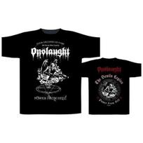 Onslaught Power From Hell Devils Legion Shirt Thrash Metal Band Merch S