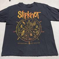 Slipknot Summers Last Stand Tour Wheel Graphic Concert T-Shirt Sz XL XL