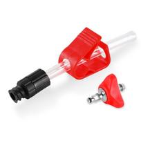 HOUSON Oil Bleeding Kit Tool, Oil Bleeder Set Hydraulic Disc raudona