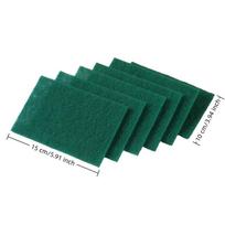 10Pcs New Grit-Free Scrub Pads Scratch-Free For Non-Stick Pans, Multipurpose Reusable Kitchen Sponges For Dishes, Pots & Grea