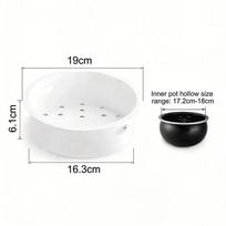 Practical Universal Electric Rice Cooker Steamer Plastic Multipurpose Steaming Rack Steaming Basket Dumplings Buns