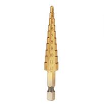 HSS 4241 Step Drill Bit Set Titanium Plating Hole Cutter Drill Bit  For Metal Wood