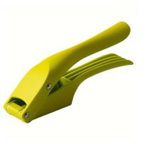 Multifunctional 2-in-1 Garlic Press Manual Food Processor Easy Grip Durable Plastic Squeezer for Mincing & Slicing
