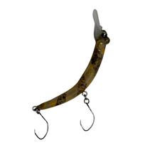 Mukai Fishing Trout Lure BackStroke 55mm Stripe Winning Brown 3.5g 55mm ruda