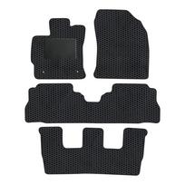 To047_Eva_Pod - Complete Set Of Eva Car Mats Suitable For Toyota Prius Plus From 2011 (With Additional Reinforcement)