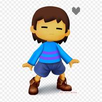 Frisk Smash Render Smash Bros, skirtas 3ds ir U Super Iron on Heat Transfer Spausdinimas Pleistrai Lipdukai, kuriuos galima plauti marškinėliams Drabužiai „pasidaryk pats“ lipdukai, aplikacijos