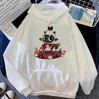 Cult of the Lamb hoodies Women Unisex graphic sweat y2k Pullover Hood female vintage sweatshirts 2XL