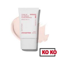 [Innisfree] Tone Up No Sebum Watering Sunscreen 60ml SPF50+ PA++++ 60ml white