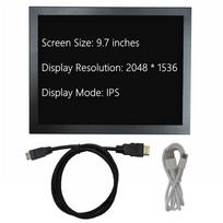 9,7 colio 2048*1536 IPS nešiojamas LCD ekranas, skirtas Raspberry Pi 1 2 3 4 Banana/Orange Pi kompiuterio antriniam ekranui