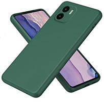 For Xiaomi Redmi A1 Case RedmiA1 A2 Plus Shockproof TPU Silicone Phone Cover For Redmi A1 + A2 Plus 2022 Case Redmi A2 tamsiai žalia spalva