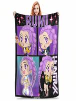 Rumi  Plush Blanket Students  Flannel Throw Blanket For Living Room Super Warm Design Quality Bedspread 75X95CM pilka spalva