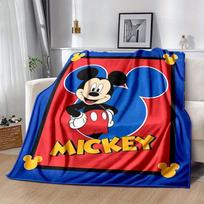 1pc, Cozy Mickey Mouse Home Decor Blanket: Perfect Gift for Bedroom, Living Room, Travel, Camping, Car 80x120cm