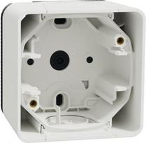 Mounting box, 1-gang. v/a, IP55 White, Mureva MUR39911 | 3606480789854