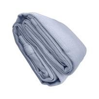 Lauko apsauginis audinys, atsparus UV spinduliams, pralaidus orui, atsparus vėjui, pagamintas iš HDPE, denio apsauga nuo saulės su nerūdijančio plieno D formos žiedu S A gray