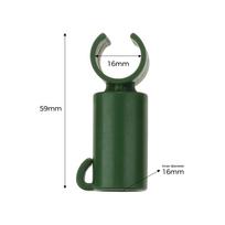 10Pc Greenhouse Plant Growing Support Shelf Bracket Connector Climbing Vine Bracket for 16mm Pipe Garden Top Pillars Fixed Joint