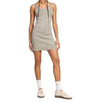 Adidas Originals Slip Dress Women's Pebble Silver Gray JC7548 L