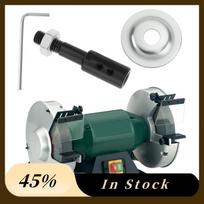 A60Z Top 4PCS Bench Grinder Extension Shaft Arbor Extender 8Mm To 10Mm With Wrench And Washer For Polisher Sander juoda