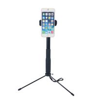 Custom Logo 93cm Selfie Stick for Gopros 180 Degree Rotation Extension Pole Adjustable Height juoda