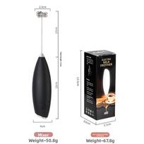 Home Kitchen Handheld Milk Frother With 304 Stainless Steel Beater For Coffee And Egg Mixing juoda
