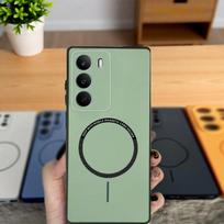 For Realme C71 4G Case Realme C71 4G Phone Case Realme P3 Lite 5G Cover Color magnetic hard Silicone back cover realme C71 gray