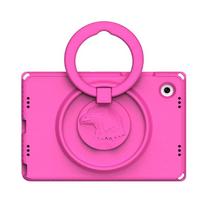 Kids Case for Samsung Tab A8 10.5-Inch X200/X205/207 Tab A9 8.7 X110/X115N A7 Little 8.7 T220 T225 T227/T290 with Handle Stand A8 10.5in X205 X207 ryškiai rožinė