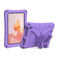 Case for  Kindle Fire 7 2022 HD8 2022 HD10 2023 Max 11 2023 Lightweight EVA Shockproof Protective Case with Handle Stand Fire HD7 2022 šviesi violetinė