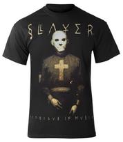 SLAYER - DIABOLUS IN MUSICA - T-shirt / Sarcofago Vulcano Holocausto S
