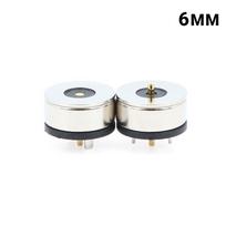 Magnet Suction Spring Pogo Pin Connectors 2Pcs Round High Current Male Female Pair for Phone Charger Modification 6MM