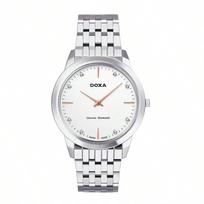 DOXA Men's Quartz White Watch D157SWH balta