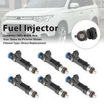 6Pcs Fuel Injector For Mitsubishi Outlander 3.0L V6 2007-2013 1465A080