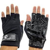 Mighty Grip Anti-Slip Tack Gloves for Pole Dance (Black L) L juoda