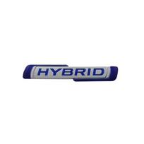 3D automobilio stilius HYBRID automobilio Durys Sparnas bagažinė Galinis variklio dangtis Pavadinimo lentelė Lipdukas Emblema Ženklelis Lipdukas blue
