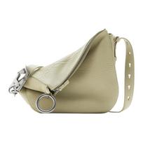 Burberry Leather Sling Crossbody Bag Light Green Silver Hardware Fashion Daily Use 80823921 Basic Set (Bag+Dust Bag)