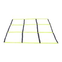 Light weight Agility Ladder For Sports Conditioning Lateral Movement Drill Nonslip Surfaces Training Equipment žalia