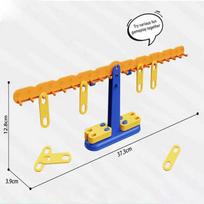 Math Toy Balance Scale Montessori Educational Number Learning Game Counting Weighing Puzzle STEM Teaching Aid for Kids Gift