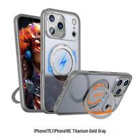 CAXITON Magnetic Ring Stand Phone Case for iPhone 17E/16E