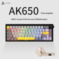 Ajazz AK650 Tri-Mode Gasket Hot-Swappable Keyboard