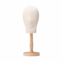 Detachable Wig Head Holders Multi-color Hat Display Stand Hair Drying Model Head Model  Salon Use M smėlis