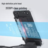 Deli 80mm Thermal Label Printer CN plug (adapter included)
