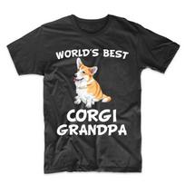 World's Best Corgi Grandpa Dog Owner T-Shirt S