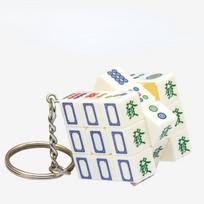 Mahjong Raktų pakabukas 3cm Mini 3x3x3 Magijos kubas Raktų pakabukas Profesionalūs edukaciniai žaislai Raktų žiedas Cubo Magico Dėlionė