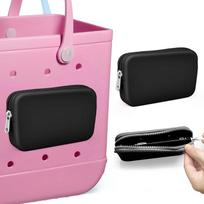 1 Pcs Silicone Phone Holder for Bogg Bag, Soft Silicone Insert Wallet Charm for Bogg Bags Accessories, Attachment for Bogg Beach juoda
