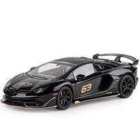 1/18 Scale Metal Die-cast Lamborghini SVJ63 Supercar Model Simulation Sound and Lighting Decoration Ornament Boy Birthday Gift juoda