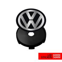 VOLKSWAGEN 4 vnt. 60/63/68 mm Automobilio ratų padangų centriniai dangteliai Emblema Ratų stebulių dangteliai Auto priedai VW R Rline Golf 4Motion 4pcs