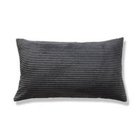 1vnt dekoratyvinis stačiakampis pagalvės užvalkalas juosmens velvetas juostelės pagalvėlės užvalkalas flanelinis vilnas 30x50cm 30x50cm tamsiai pilka spalva