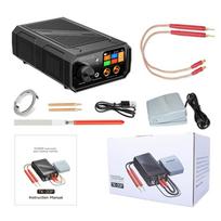 10000W Taškinio suvirinimo aparatas su dvigubais impulsais ir LCD ekranu Plastikui, skirtas akumuliatorių blokų suvirinimui Auto ir rankiniais režimais 1